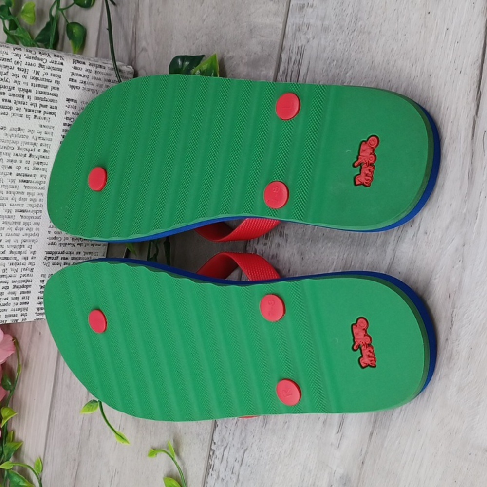 Coach Signature Rainbow Pride Flip Flops NWOT - Picture 5 of 8